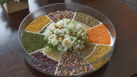 tiro de delicioso postre, dulces, dulces - frutas