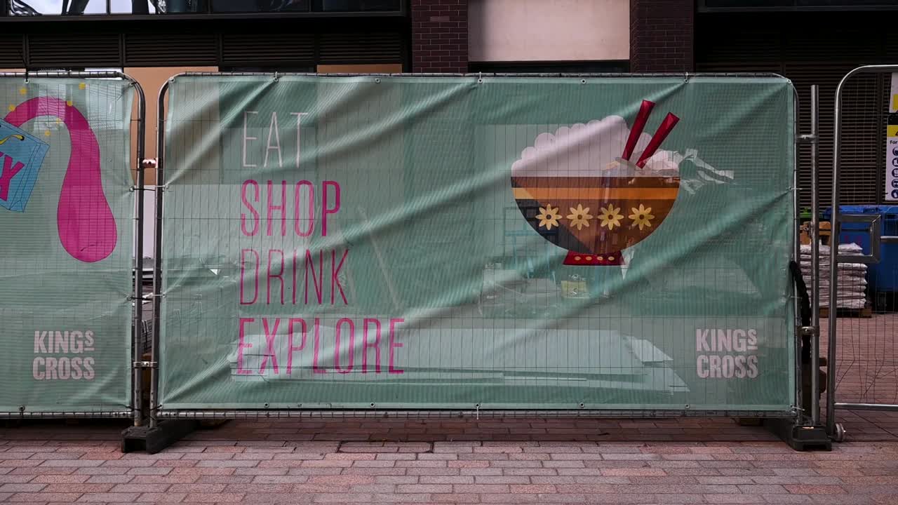 Get yourself some food within King's Cross, London, United Kingdom