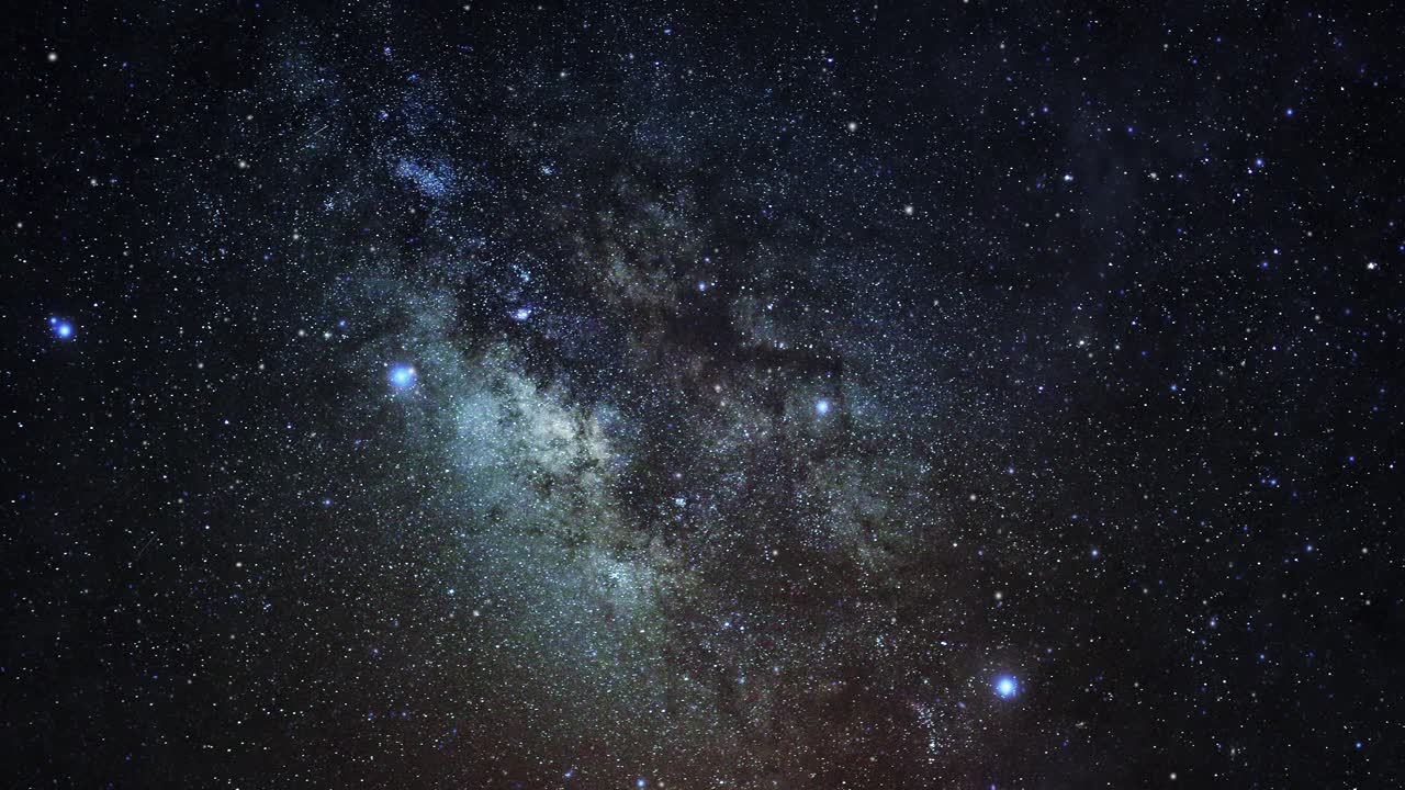 4k the universe is studded with bright shining stars