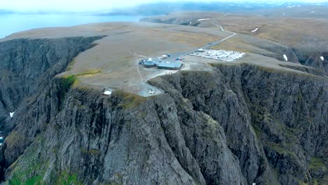 cabo norte (nordkapp) en el norte de noruega.
