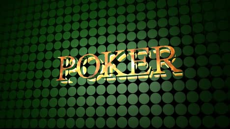 Poker-Sign