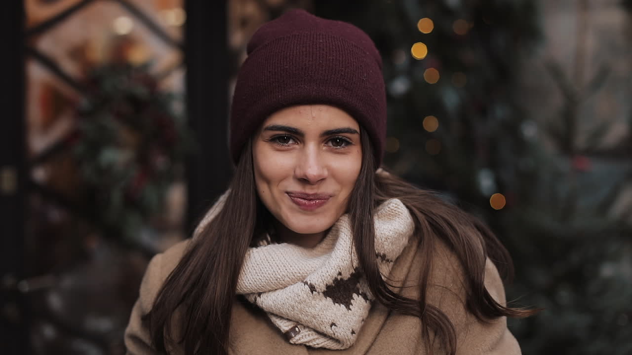 Woman in Winter Attire