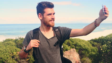 una selfie obligatoria para capturar el momento