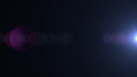 light effect animated on black background.