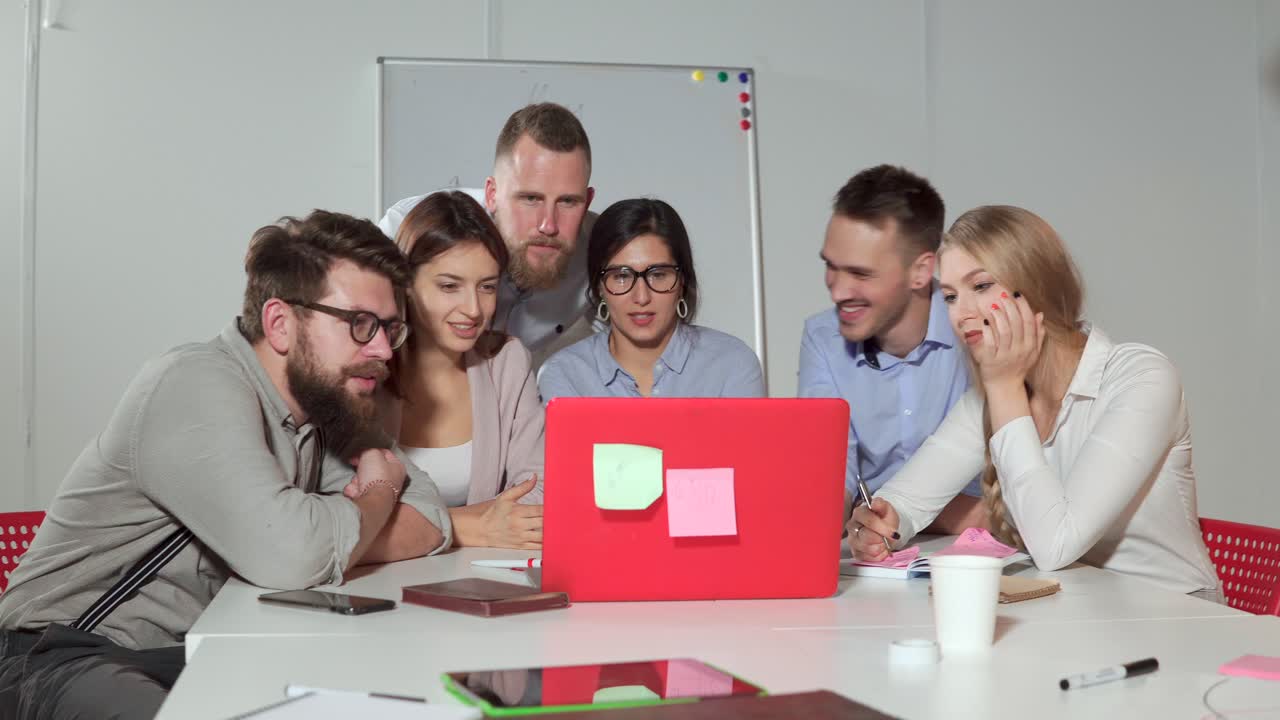 reunión del equipo de negocios