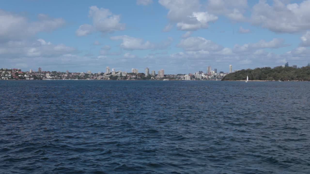 시드니 베이 물 오션 뷰 페리 호주