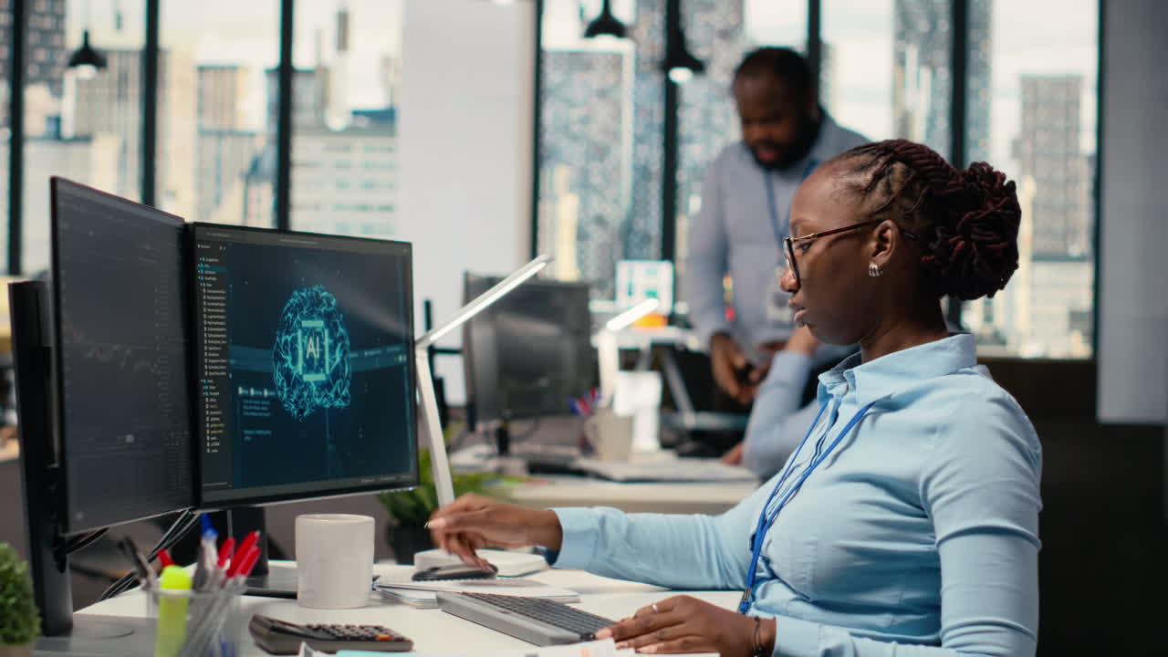 Equity analyst uses AI for earnings research to assess stock market value