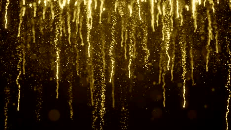 particles dust abstract light bokeh motion titles cinematic background loop