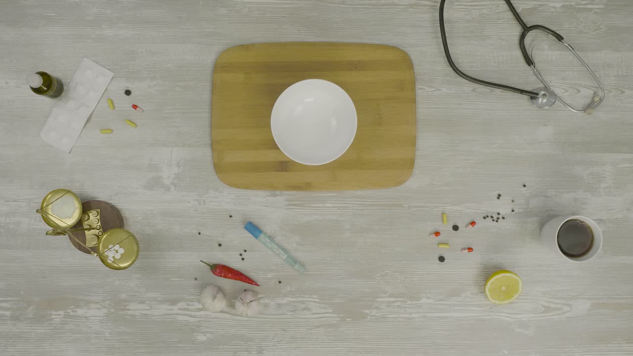 가정용 치료법을 준비하는 것