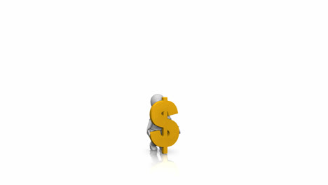 3d-man-playing-with-dollar-sign