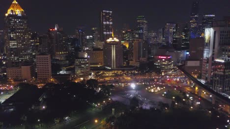 bangkok city at night