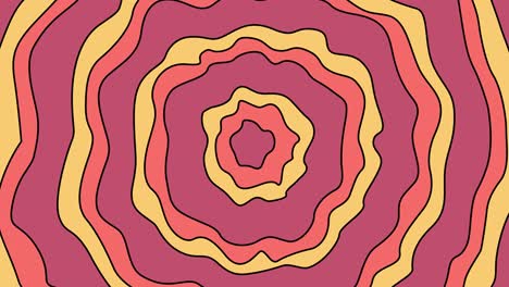 2d transittion graphic motion design.abstract colorato sfondo ondulato.abstract transizione dei cartoni animati.