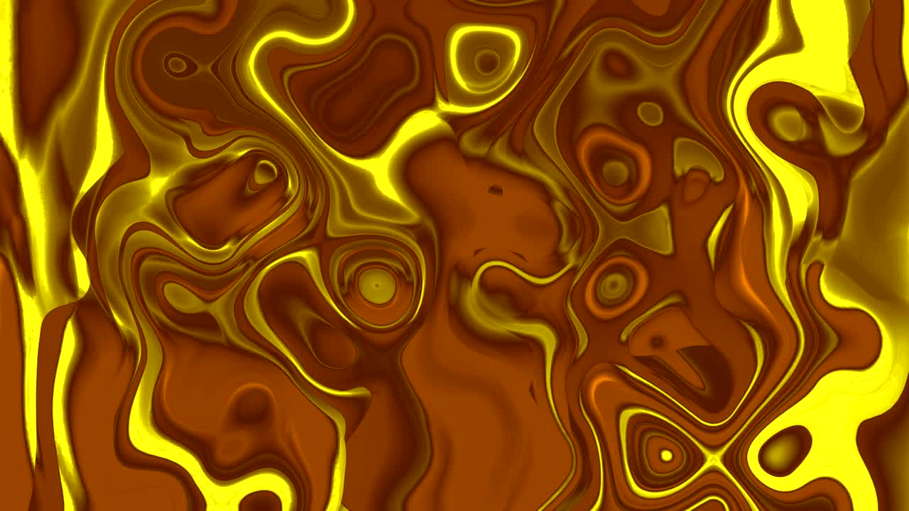 el aceite colorido que fluye. animación gráfica psicodélica en bucle.