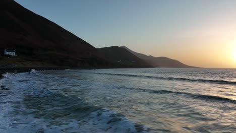 rossbeigh beach, county kerry, ireland, march 2022