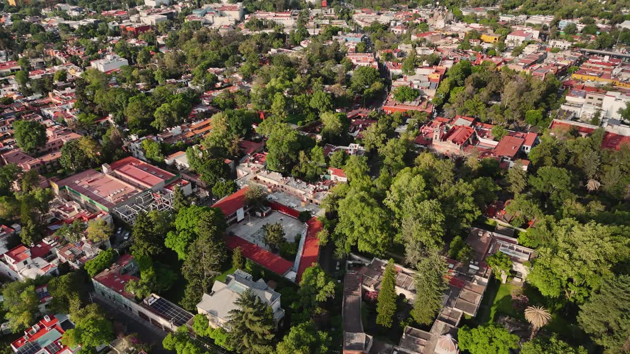 vecindarios de lujo desde el cielo en cdmx
