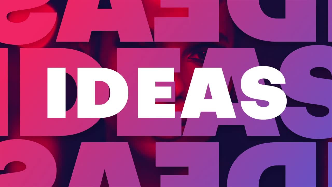 Sigla di Apertura con Tipografia Cinetica Dinamica e Incisiva per Video Moderni