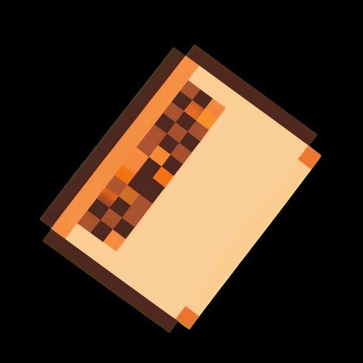 Pixel Art Envelope Opening Animation