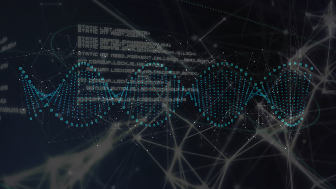 dna 스트랜드 및 이진 코딩, 과학 데이터 처리