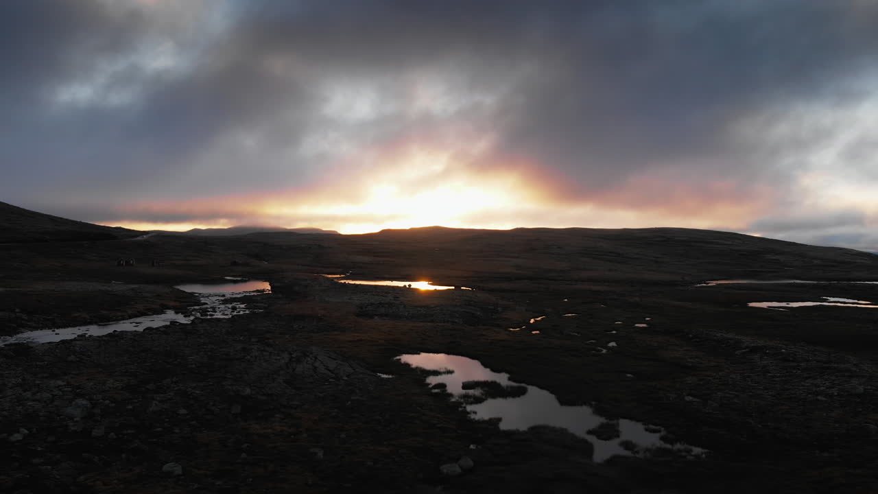 A beautiful scenic road in Norway