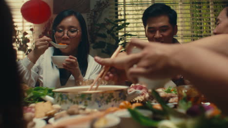 family dinner or celebration