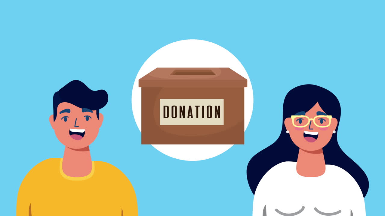 기증하는 사람들