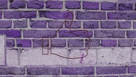 Thumbs-down-neon-sign-on-brick-wall-4k