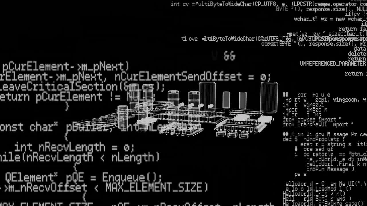 Animation of data processing over computer processor