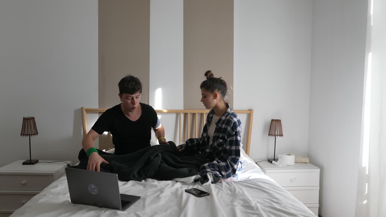 Couple Caring For Each Other