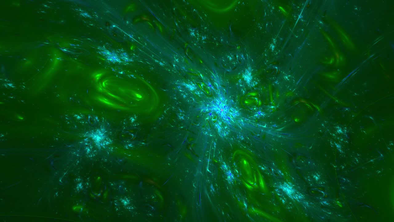 우주에서 추상적인 성운 4k