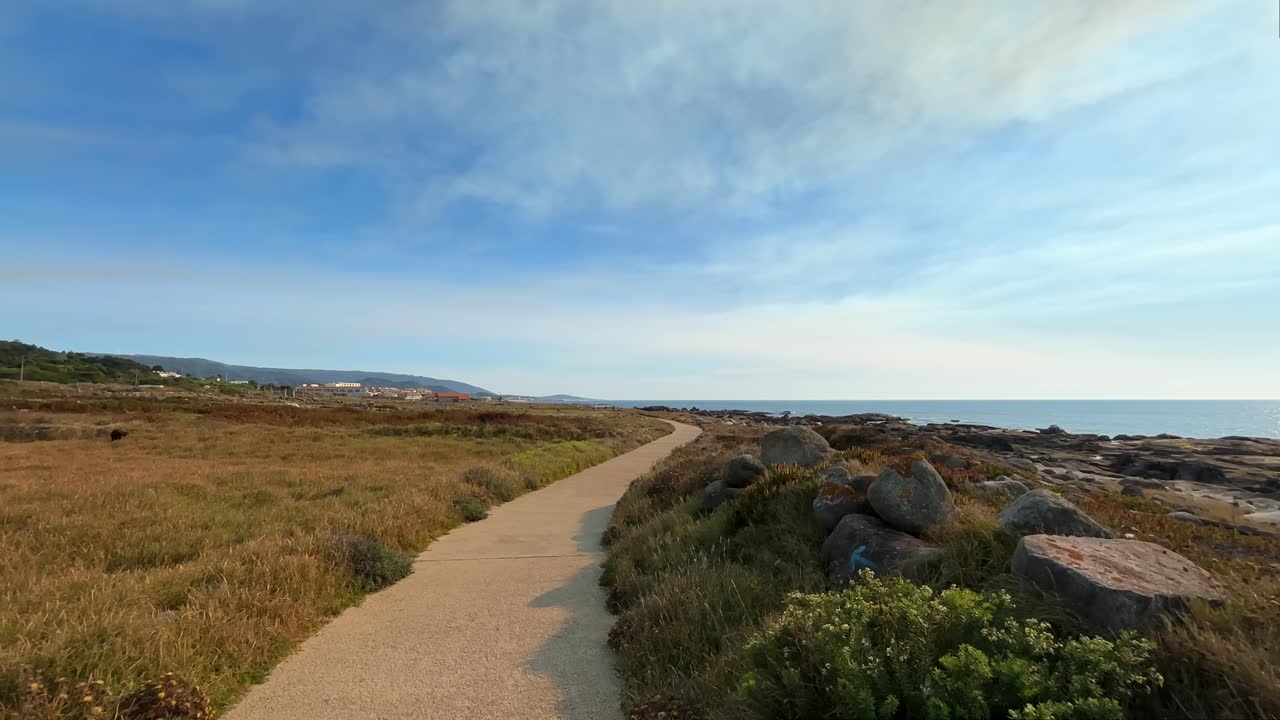 Peaceful Coastal Bike Ride