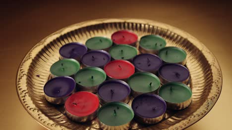 diyas being lit at diwali- festival of lights