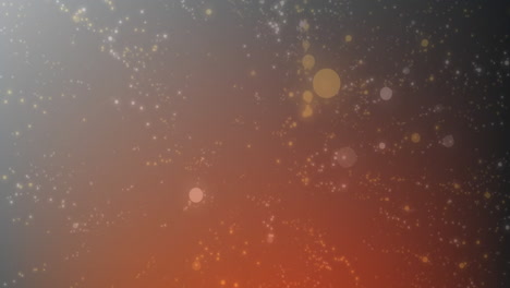 animación de puntos de luz sobre un fondo negro