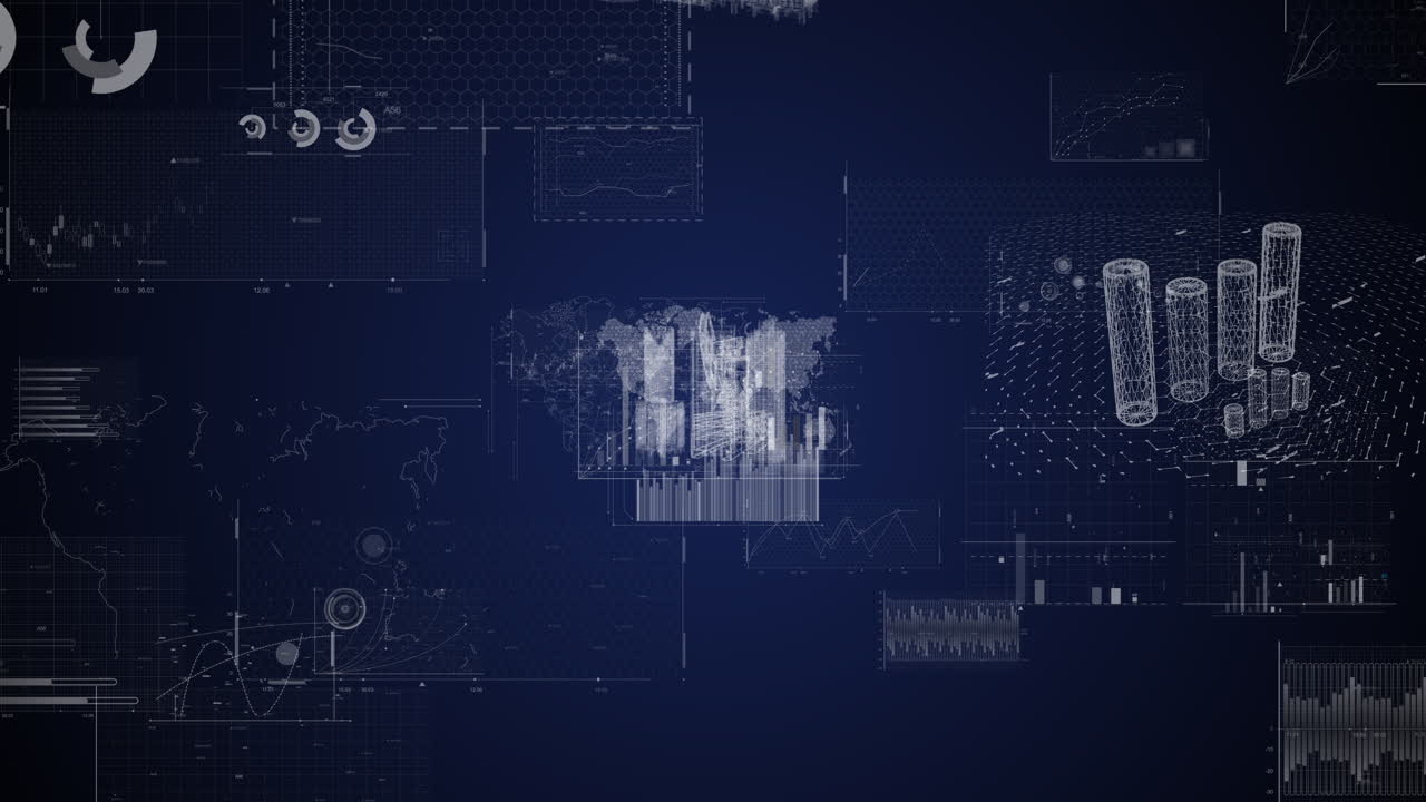 Republic of the Congo country map with cinematic animation showcasing analytics and data insights, perfect for corporate video backgrounds, business presentations, and professional visuals