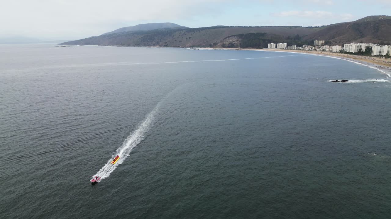 파푸도 해변 보트, 발파라이소 지역, 칠레