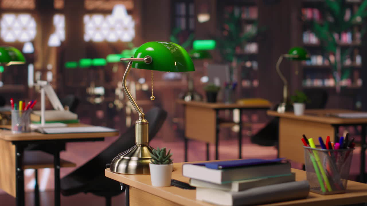 espacio de estudio moderno en el aula