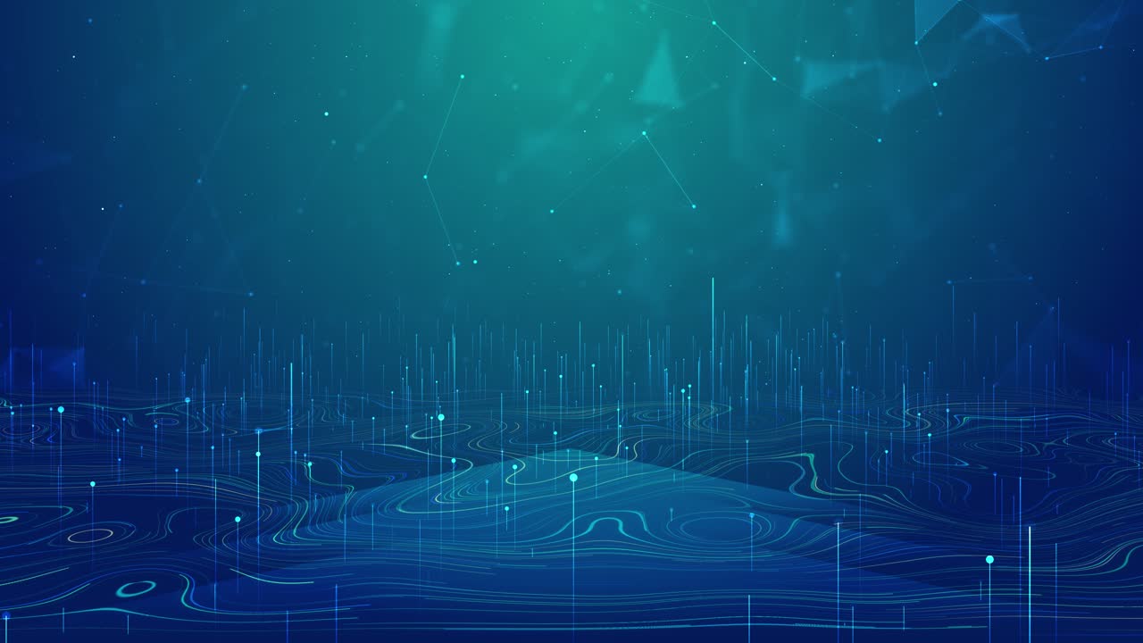 抽象的數碼風景