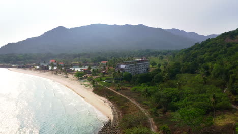 Ghost-ship-in-deserted-Koh-Chang-Grand-Lagoona-resort-on-jungle-beach