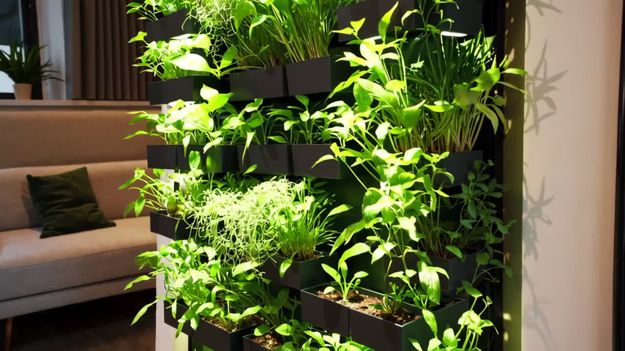 Modern Vertical Garden Wall Decor