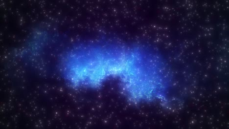 cg animation - journey through space