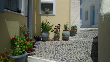 Abstract-shot-walking-down-an-alley-of-a-Greek-island