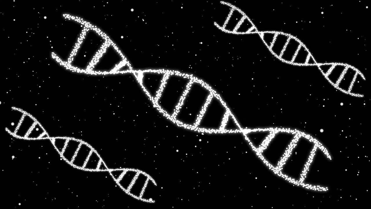 ilustración de doble hélice de adn