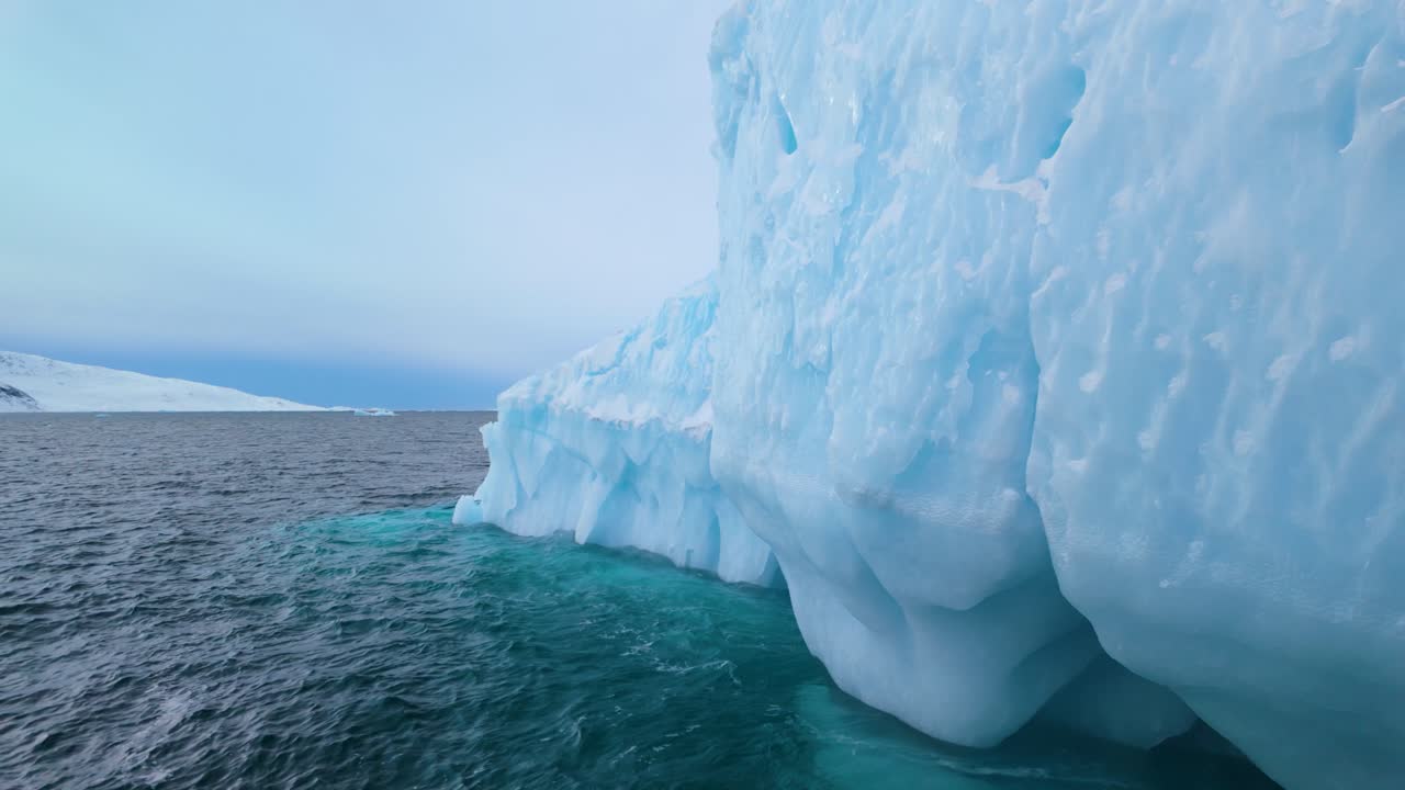 Melting icebergs near Nuuk, Greenland, showing nature's raw power