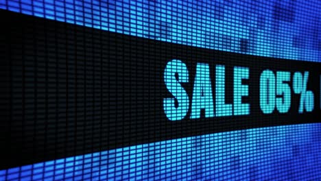 digital sale display
