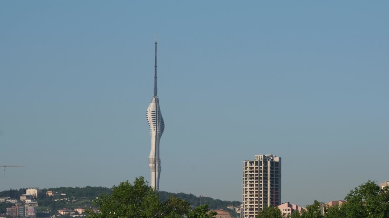 Digital Radio and Television Tower on The Little Camlica Hill