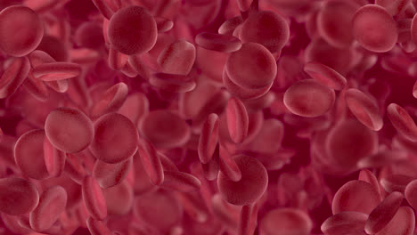 Rote-Blutkörperchen-Wirbeln-Hintergrundschleife