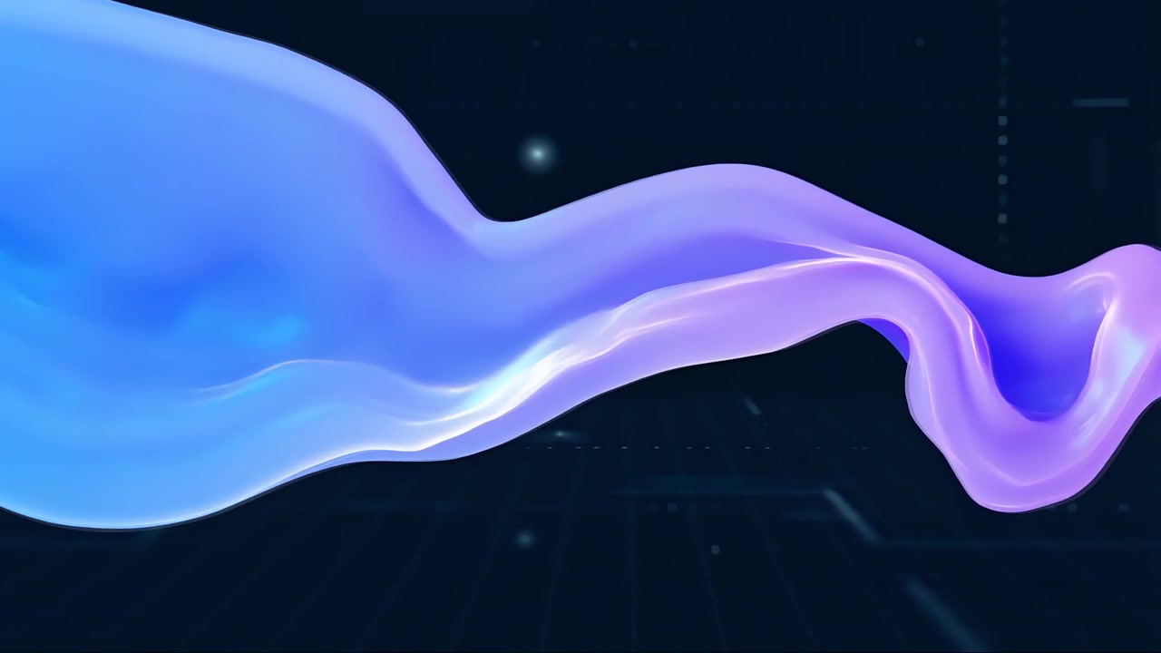 Abstract Fluid Motion Background 4K