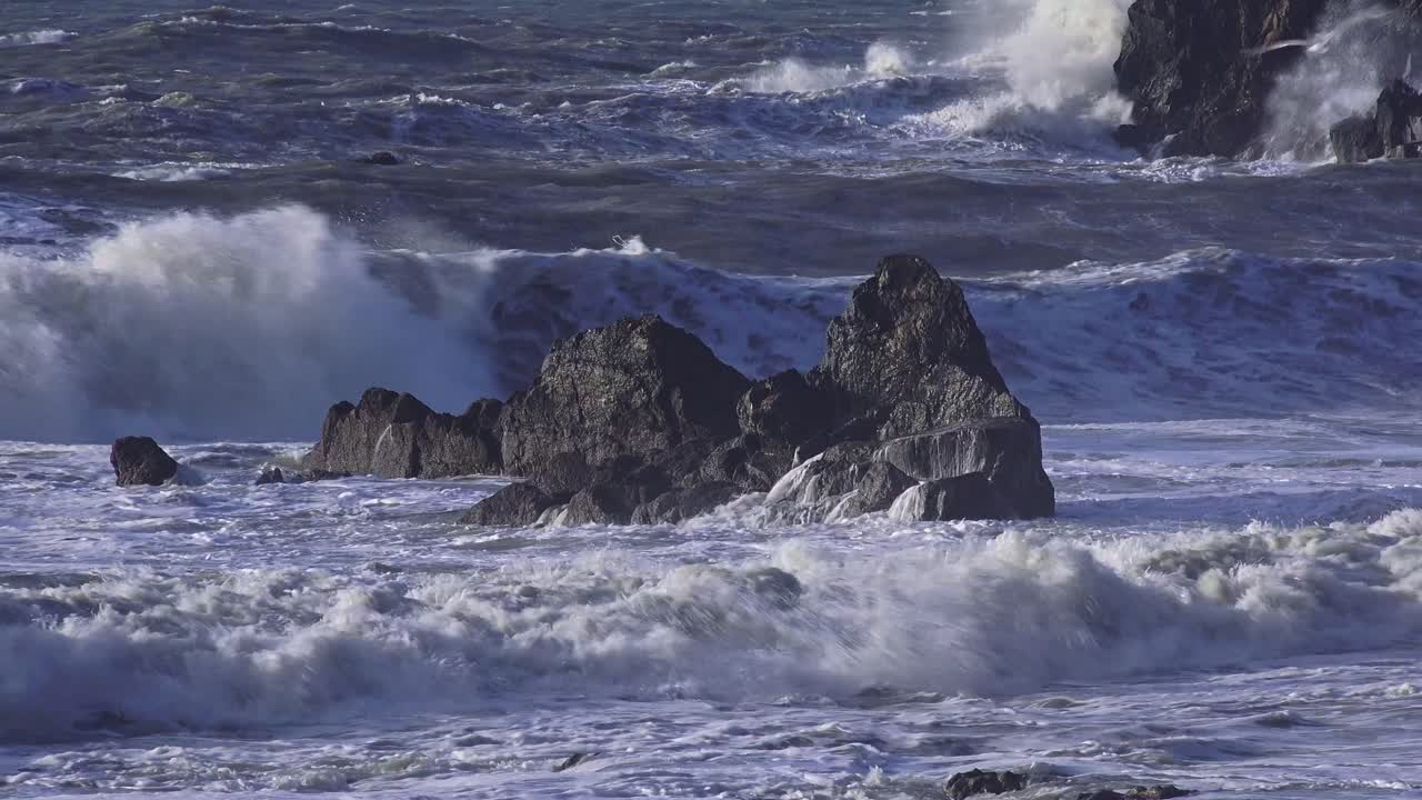 Atlantic Storm Bram hits Waterford Coastline one of many winter storms