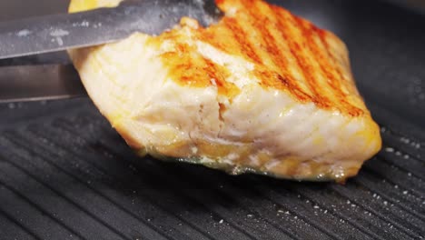 grilled fish fillet cooking