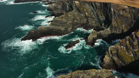 portmagee cliffs, kerry, ireland, march 2022