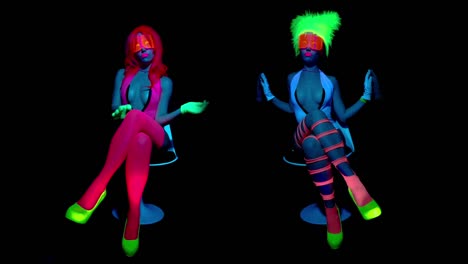 glowing woman 41